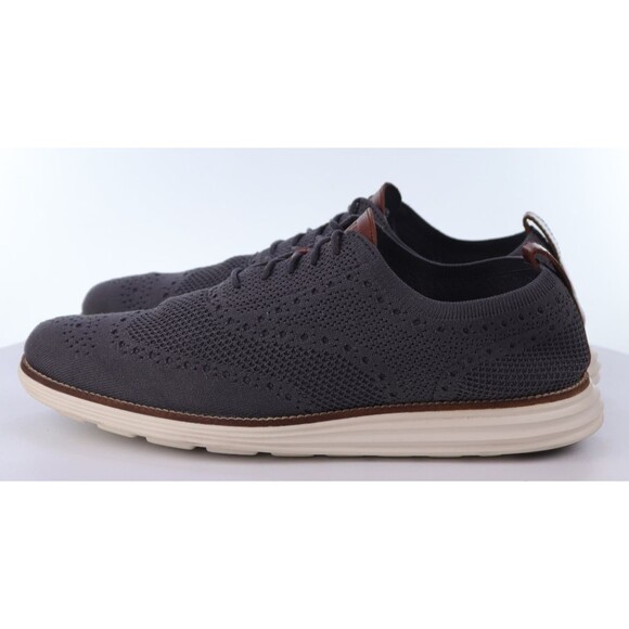 Cole Haan Original Grand Men\'s Lite Wingtip Oxfords Shoes Size 12 M Gray C27961 main image 9